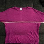 CAbi  Split Bell Sleeve‎ Magenta Sweater Photo 10