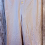 J. McLaughlin White High Waist Wide Leg Crop Pants - Size 12 Photo 0