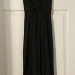 Free People  grey gold metallic cut out dress Photo 0