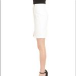 Cupcakes & Cashmere Jann Zip Pencil Skirt‎ White S NWT Photo 2