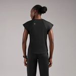 FIGS  Rosa FORMx Slim Crewneck Scrub Top in Black, Size Large Photo 7