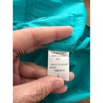 NWT HEYSON Casual Puff Sleeve Tiered Dress in Teal Blue Size L Photo 5