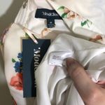 Modcloth NWT White Floral Sheath Dress Pockets New Photo 11