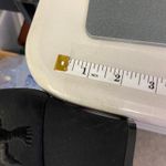 Fashion Bug Vintage Black Embroidered Floral Block Heel Size 8.5 Leather Outsole Photo 5