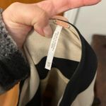 Free People  CREAM & BLACK STRIPED MAXI SKIRT Photo 5