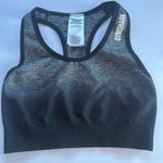 Gymshark Adapt Ombré Seamless Sports Bra in Black /Black Marl Photo 7