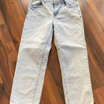 Kensie  The Mila High Rise Straight Stretch Light Wash Jeans Photo 0