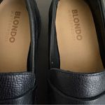 Blondo penny loafer lug sole waterproof black pebbled leather size 9 Photo 5