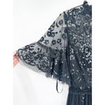 Mac Duggal  9143 Black Embellished High Neck Beaded Mini Dress 6 NWT Photo 3