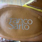 Franco Sarto Safia yellow leather block heel boho resort sandal size 8 Photo 2