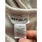 FOR THE REPUBLIC  Beige Scoop Neck Oversized Sweater Top Women’s Medium Photo 2