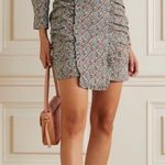 Ganni ruched mini dress Photo 0