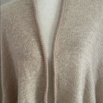 Kensie Oatmeal Acrylic Poncho Photo 1