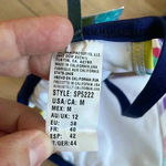 Splendid NWT  Striped Bikini Top Sz M Photo 3