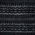 Charlotte Russe NWT Black High Low Crop Front Sheer Knit Woven Tank Fairycore Goth Size LRG JRS Photo 4