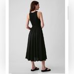 Gap  boho minimalist Textured Crinkle Midi Dress size small Photo 1
