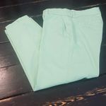 Crown & Ivy  Mint Green Chinos Photo 2