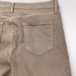 Just Black Denim Flared Brown Jeans Distressed Raw Hem 31 Women's Pants Casual Photo 5