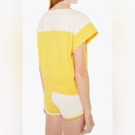 MOTHER THE SWIPER YOKE TEE 201 Yellow Size M Photo 1