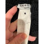 Akris Punto  angora cashmere wool black short sleeve sweater M Photo 1