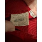 Victoria's Secret  Red Ribbed Tank Top Sleeveless Scoop Neck Basic Layering Top Photo 5