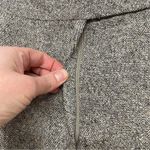 Talbots  Grey Silk & Wool Blend Pencil Skirt Womens 6P Dark Academia Tweed Preppy Photo 4