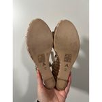 Anthropologie Arden Cork Platform Sandals size 10 in White Leather Photo 5