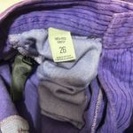 BDG Y2K Womens High Rise Corduroy Pants 26 Purple Wide Wale Streetwear Retro Photo 6