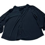 Adrienne Vittadini  women’s black casual‎ top size xl Photo 0