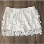 Trina Turk  Pedra Lace Eyelet White Skort Shorts Size 0 NWT Photo 5