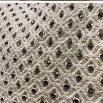 ZARA  cream / ivory / off white sequin embellished crochet mini skirt Photo 2