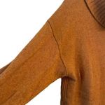 Anthropologie  Viscose Wool Mustard Rust Knit Chunkie Oversized SZ S #1726 Photo 4