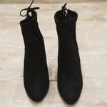 Charles David 💕💕 Black Microsuede Heel Booties Photo 1