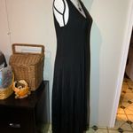 H&M  Black V Neck Connecticut Midi Dress Photo 4