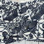 Style & Co Small Cropped Jumpsuit Floral Sleeveless V-Neck Stretch Elastic Waist Photo 7