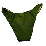 J.Crew NWT  Olive Green Curved Waist Bikini Bottom Size Medium Photo 1
