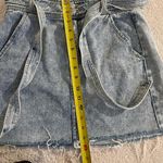 PacSun Denim Mini Skirt with Removable Tie Belt Size 28 Photo 5
