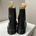 Dr. Martens Dr. Doc Martens 1460 Vegan Bex Mono Lace Up Black Out Leather Women's Boots Sz 5 Photo 4