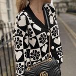 ZARA GORGEOUS NWT Jacquard Knit Jacket Photo 6