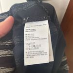 American Eagle  Black Vertical Striped Boho Loose Pants size small Photo 3