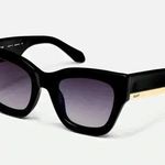 Quay Australia QUAY By The Way Sunglasses ~Black Frame Smoke Lens ~NEW in Case! 😎 Photo 1