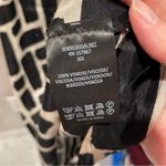 Cute Masai oversized shirt dress monochrome brick cow print sheer flowy Scandi Black Size M Photo 4