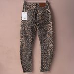 One Teaspoon One x Scallywags Brown/Black Leopard Print High Waist Jean NWT 26 Photo 11