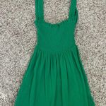 Princess Polly Green Halter Top Mini Dress Photo 0