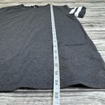 Forever 21 Women's Basic Baseball T Tee Shirt Grey Gray White S SM Small Stretch Photo 7