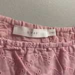 Lush Clothing Lush Pink Cinched Puff Sleeve Mini Dress Photo 4