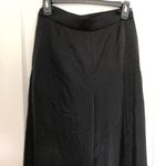 Commense Women's Oversized Satin Wide Leg Dress Pants Regular Fit Black‎ XS NWT Black Photo 3