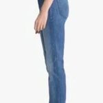 50 Mother High Waisted Rascal Ankle Slit Flip in Double Shot Espresso Blue Size 24 Photo 3