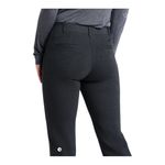 Betabrand  Bootcut Classic Dress Pant Yoga Pants Charcoal Size Small Petite #1241 Photo 4