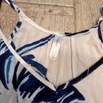 Gap White and Blue Floral Pajama Set Photo 3